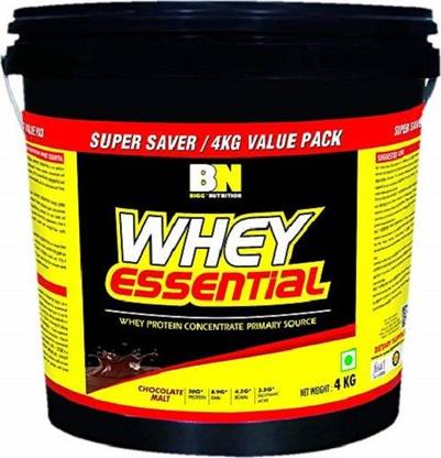 Bigg Nutrition Whey Essential (Chocolate, 4 Kg) Whey Protein