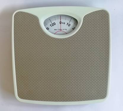 Rorian Bolt 9704 Analog Weight Machine Capacity 130Kg Mechanical Analog Weighing Scale Weighing Scale