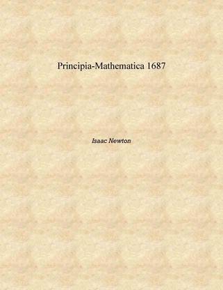 principia-mathematica 1687 [Hardcover]