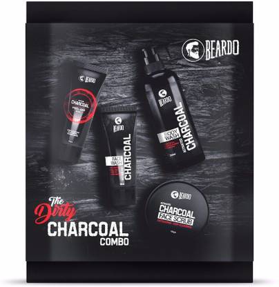 BEARDO The Dirty Charcoal Combo