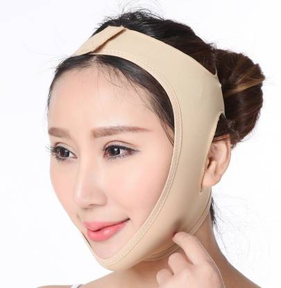 AlexVyan Small Size Anti Aging Face Chin Cheek Slimming Mask V-Line Lifting Face Lift Bandage Strap  Face Shaping Mask