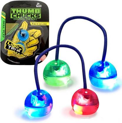 Bestie Toys Skill Play Thumb Chucks for reducing stress set of 2