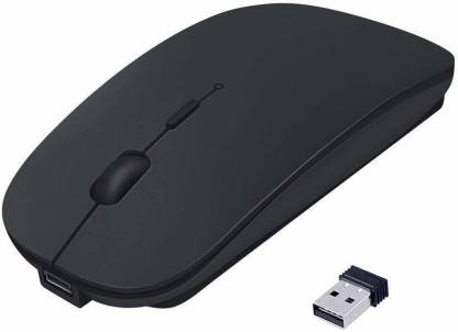 FKU Heavy Duty Premium Quality Ultra Slim Wireless Ambidextrous Optical Gaming Mouse with Bluetooth