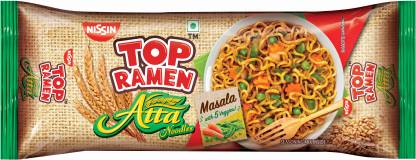 TOP RAMEN Atta Instant Noodles Vegetarian