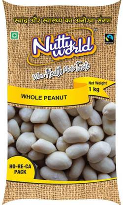 Nutty World Organic White Peanut (Whole)