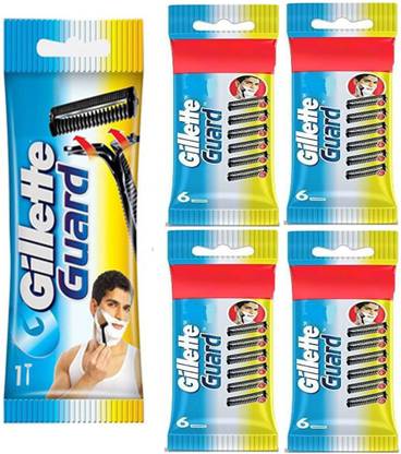 Gillette Guard Cartridge Blade With Razor
