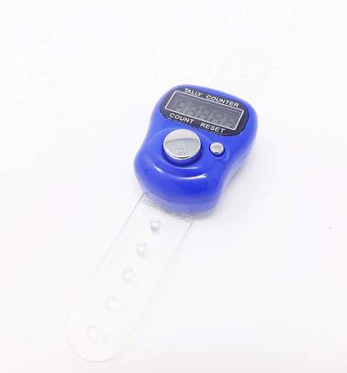 EXCEL IMPEX Mini Hand Tally Counter Finger Ring Digital Electronic Head Count, Japa Counter Digital Tally Counter