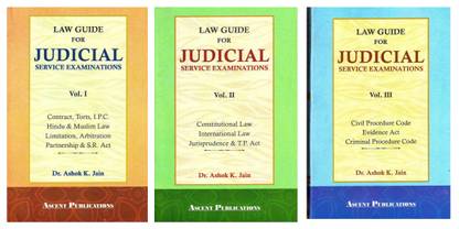 LAW GUIDE FOR JUDICIAL SERVICE EXAMINATIONS (Three Volume Set)