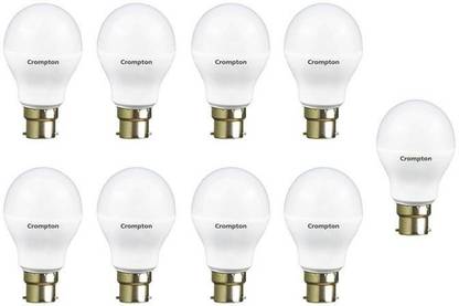 Crompton 12 W Basic Round B22 LED Bulb