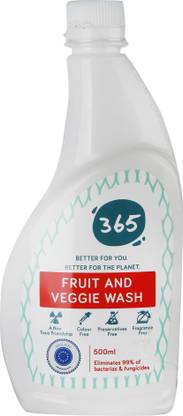 365 Fruit and Veggie wash, non toxic made from ale cider vinegar