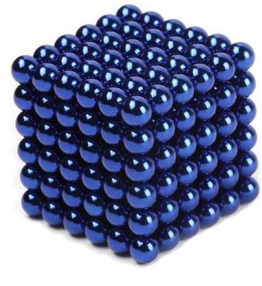 eDUST Blue Color Magnetic Balls (3mm 216 balls) Magnetic Toys 3D Puzzle Stress Relief