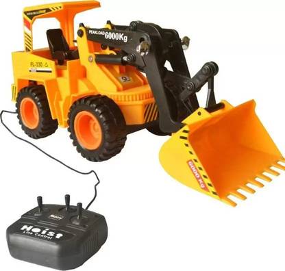 truck wired remote control jcb yellow colour