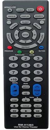 Ehop RM-H1263 Universal Home Theater Remote Control(Works with All Most Home Theater) Home Theater Common All in 1 Remote Controller