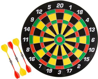 Bestie Toys Magnetic Dart Board Game Made of High Quality with 6 Darts (34.5cms) 35 cm Dart Board