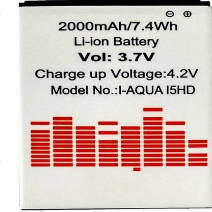 G2U Mobile Battery For  INTEX Aqua I5 HD