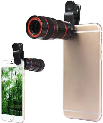 blutech Universal Zoom Telescope Camera + Adjustable Holder Mobile Phone Lens