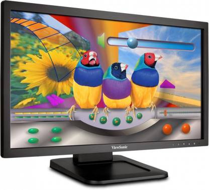 ViewSonic TD Series 55.88 cm (22 inch) Full HD LED Backlit IPS Panel Monitor (TD2220-2 Touch Screen)