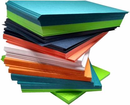 IMPRINT Color Paper Cards Card Stock, Index Cards 4" x 6" Bright Colors, Total 100 in This Package 100-Part Index Card, Flash Cards