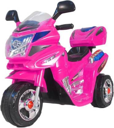 Fancy battery operated bike for kids ride on (PINK)