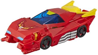 TRANSFORMERS Cyberverse Action Attackers: Warrior Class Hot RodAction Figure Toy