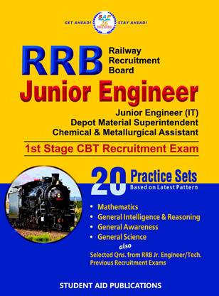 RRB Junior Engineer Recruitment Exam (CBT) 20 Practice Sets
