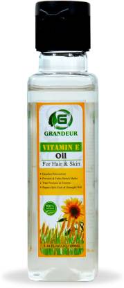 Grandeur Vitamin E Oil for Skin And Hair 3.38FL.OZ.LIQ Hair Oil
