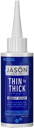 Jason Natural Cosmetics Thin-to-Thick Scalp Elixir, 2 Ounces