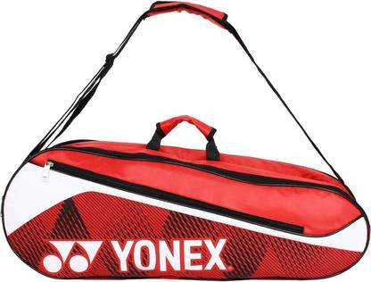 YONEX Thermal Badminton Kit Bag, Red/Black