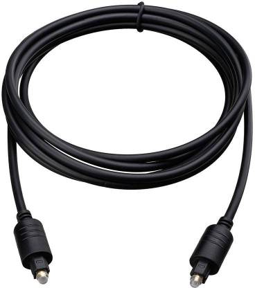 Smacc  TV-out Cable Digital Optical Audio Cable Toslink SPDIF Coaxial Cable for Amplifiers Blu-ray Player Xbox 360 Soundbar Fiber Cable (1m)