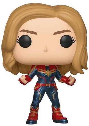 Funko POP! Funko POP Captain Marvel - Captain marvel Bobblehead Figure (Multicolor)