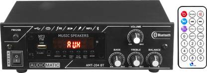 Audiomatic AHT-204BT 5000W PMPO Bluetooth, USB Player, Aux, FM Player & 4 Speaker Output 50 W AV Power Receiver