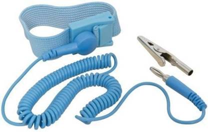 ECSTATIC Anti-Static [ESD] Safe Discharge Wristband Wrist Strap band Grounding Cord Tool Cord Anti-Static Wrist Strap