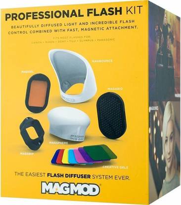 Magmod Professional Kit Compatible with all Flashes Modifier Diffuser