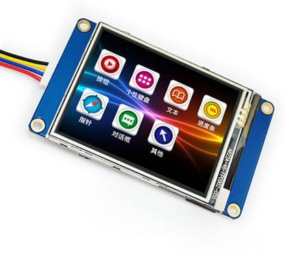 arduino M891 2.8" Nextion HMI Smart USART Serial Touch Panel For Raspberry Pi Display Lights Electronic Hobby Kit