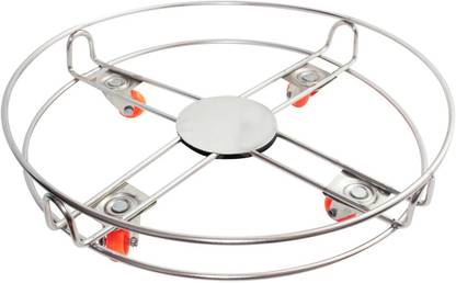 LIMETRO STEEL Cylinder Trolley with Wheels / Gas Trolly / LPG Cylinder Stand Gas Cylinder Trolley