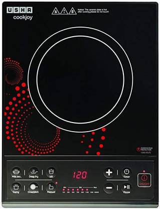 USHA 1400 W Induction Cooktop Touch Panel