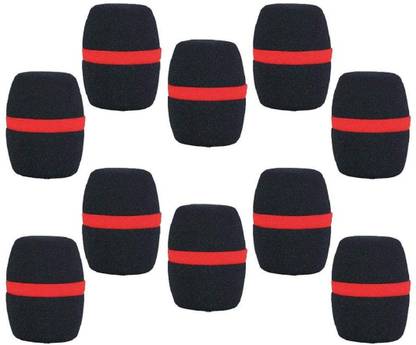 SHAFIRE 10 Pcs Handheld Stage Microphone Windscreen Foam Mic Cover Karaoke Microphone Sponge Cover