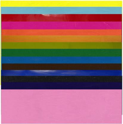 CRAFTWAFT MULTICOLOUR MARBLE PAPER PLAIN A1 SIZE JUMBO 60 gsm Coloured Paper