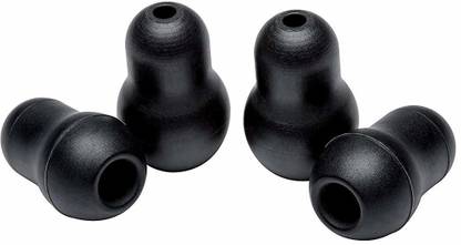PSM Deluxe Black Large Ear Knobs Pack Of 4 Ear Knobs Stethoscope Case