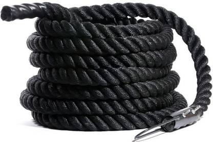IRIS 25 mm Black Poly Dac Gym 7 meter Battle Rope