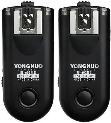 Yongnuo RF-603N II Wireless Flash Trigger Kit (for Nikon DC2 Connection ) Flash