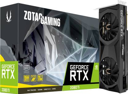 ZOTAC GAMING GeForce RTX 2080 Ti Twin Fan GDDR6 11 GB NVIDIA Chipset 352 bit 1545 MHz Graphics Card