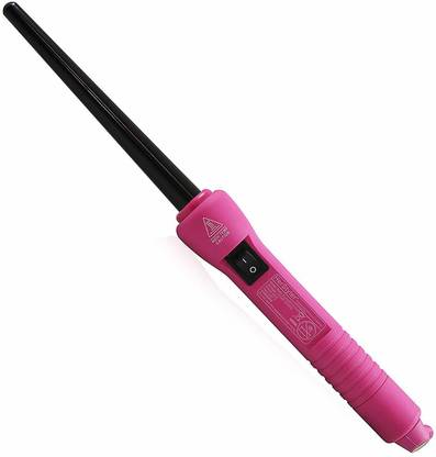 HerStyler Baby Curls Mini Curling Iron, 9mm to 13mm Wand with Dual Voltage Hair Curler