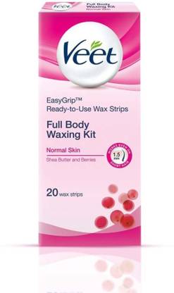 Veet .Veet Full Body Waxing Kit for Normal Skin, 20 strips Strips