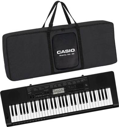 CASIO KS40 + CBC600 Black CTK-3500 + CBC600 Black Carry Case Digital Portable Keyboard