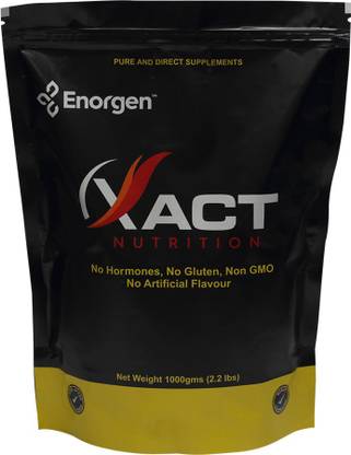 Enorgen XACT Nutrition - Whey Protein Isolate - Ready to Use Whey (Unflavoured,1Kg) Whey Protein