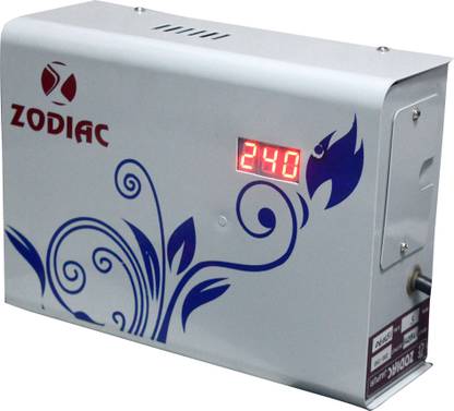 Zodiac 4KVA 175v-275v with digital meter for input and output for upto 1.5tons ac Voltage stabilizer