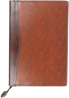 webster Leather File Folder Bag for Document/Certificate, 20 Leafs, B4 Size, Professional and Waterproof B4