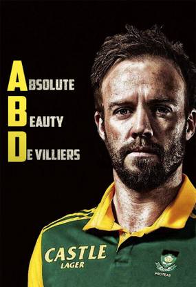 AB Devilliers Mr 360 Player Poster Paper Print