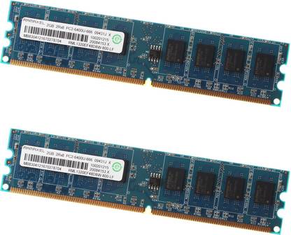 Tiasy Offer RAMAXEL DDR2 4 GB (Dual Channel) PC (4GB PC2 Desktop Ram)
